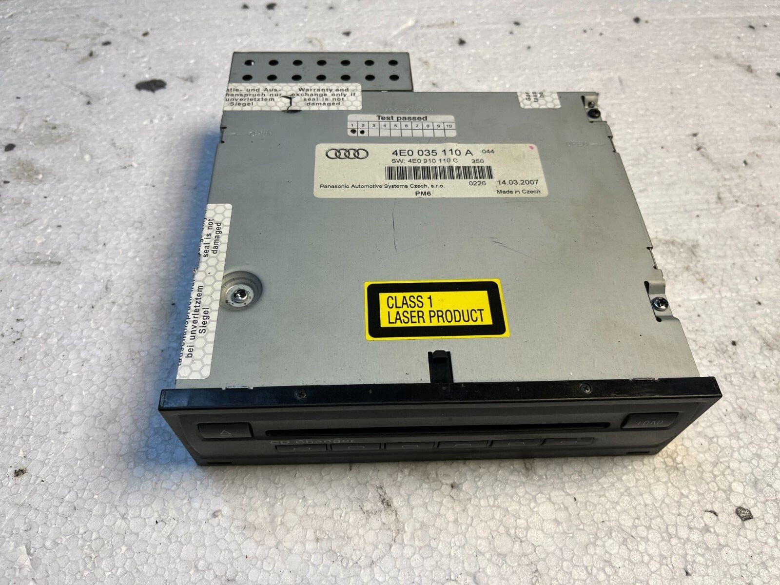 AUDI A6 C6 CD CHANGER 4E0035110A 4E0910110C eBay