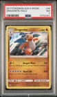 PSA 7 NM Dragonite Holo  2017 Pokémon Sun and Moon Base #96