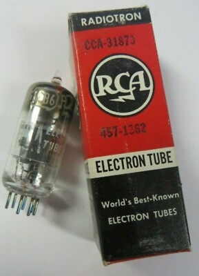 Vintage 1950's RCA Electron Vacuum Tube 6CB6 New Old Stock in Box