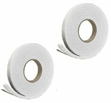 2 x4.5m Foam Draft Excluder Tape Seal For Doors Windows Weather Strip Insulation
