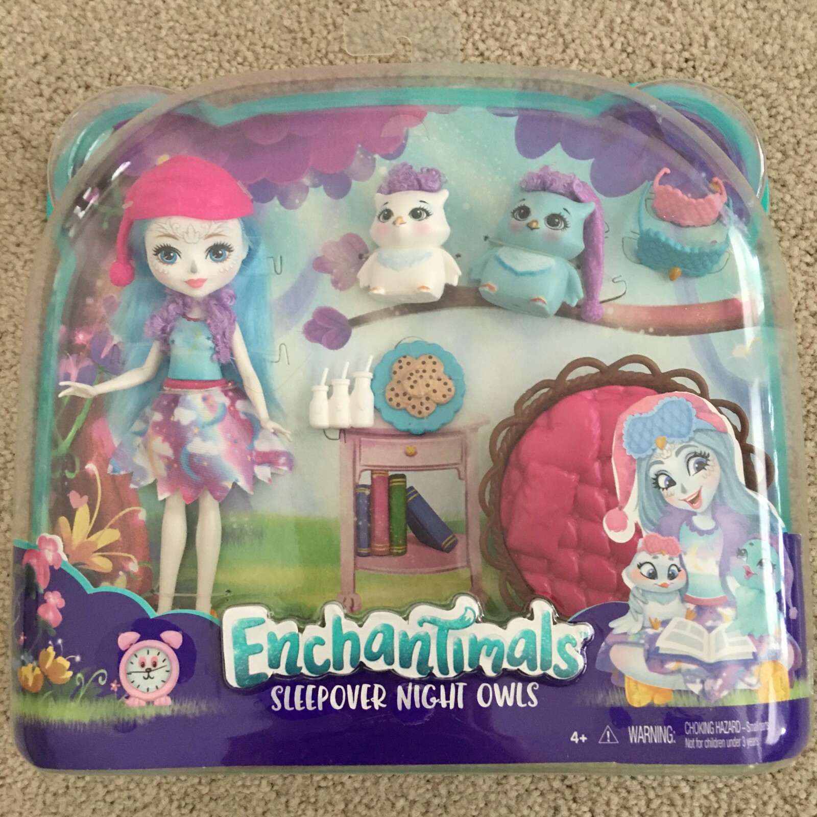 enchantimals sleepover night owl dolls