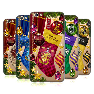 OFFIZIELLE HARRY POTTER WEIHNACHTEN VERZIERUNGEN GEL HANDYHÜLLE FÜR OPPO HANDYS
