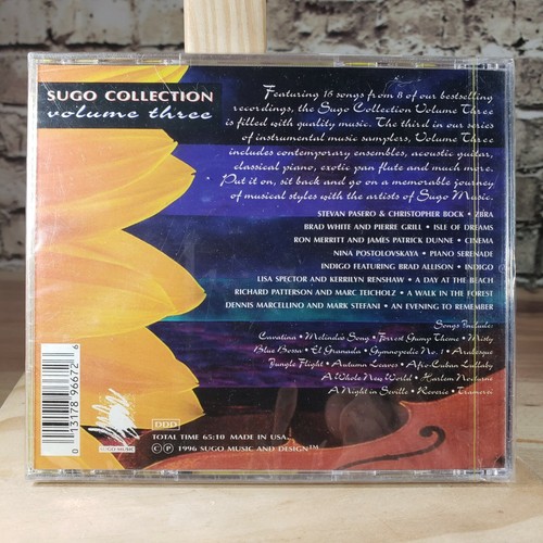 Sugo Collection, Vol. 3 by Various Artists (CD, 1996, Sugo) BRAND NEW - Picture 2 of 2
