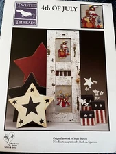 Twisted Threads - 4th Of July (1998) - Cross Stitch Leaflet