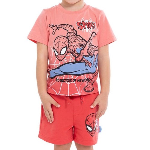 Spiderman Toddler Boys 2-Piece Short Set Size 4T