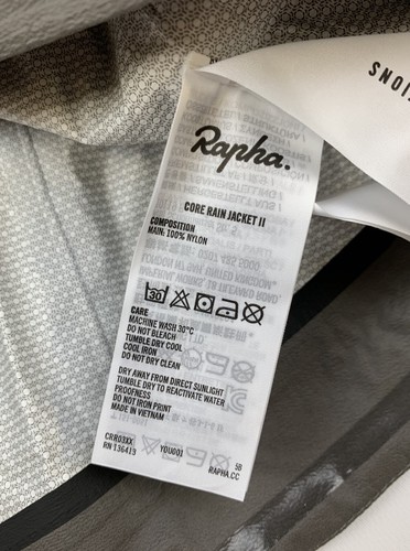 RAPHA Men's Core Rain Jacket II Size XL NWT - Picture 4 of 5