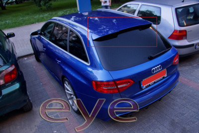 Rear Roof Spoiler Audi A4 B8 Avant 2008-2016 RS4 Look Gloss