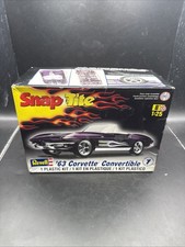 Revell Easy Kit Snap 63 Corvette Convertible Model Kit 125 Sealed Revell Easy Kit Snap 63 Corvette Convertible Model Kit 125 Sealed