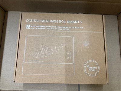 Telekom Digitalisierungsbox Smart 2 Zyxel Wi-Fi DSL Fiber 40823405 NEU&OVP