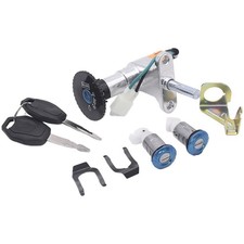 Electric Scooter Lock Handlebar Security Lock Push Mechanism Operation
