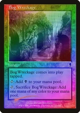 Bog Wreckage FOIL Odyssey HEAVILY PLD Land Common MAGIC GATHERING CARD ABUGames