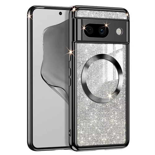 Shockproof Glitter Magsafe Phone Case for Google Pixel 10 9 Pro XL 8 8A Cover UK - Photo 8/12