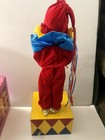 Vintage Enesco Faith Wick Happy Harlequin Musical Porcelain Doll In Box — photo 5
