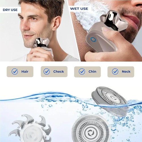 4 Pack Shaver Replacement Blades Compatible with Sku*L Shaver Pitbull Gold PRO & - Picture 5 of 6