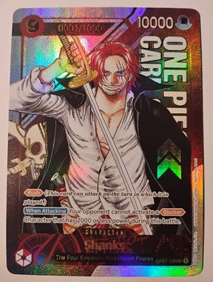 Shanks Championship 2023 Serial Number PR One Piece Promotion OP01-120 NM Proxy