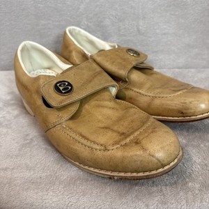 Vintage Bowling Shoes Brunswick Men's Size 9 Loafers Logo Leather 9 Rare Hip
