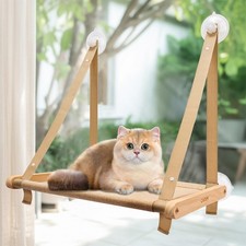 Cat Window Perch - Foldable Cat Hammock for Window, Soft Seat Machine Washabl...