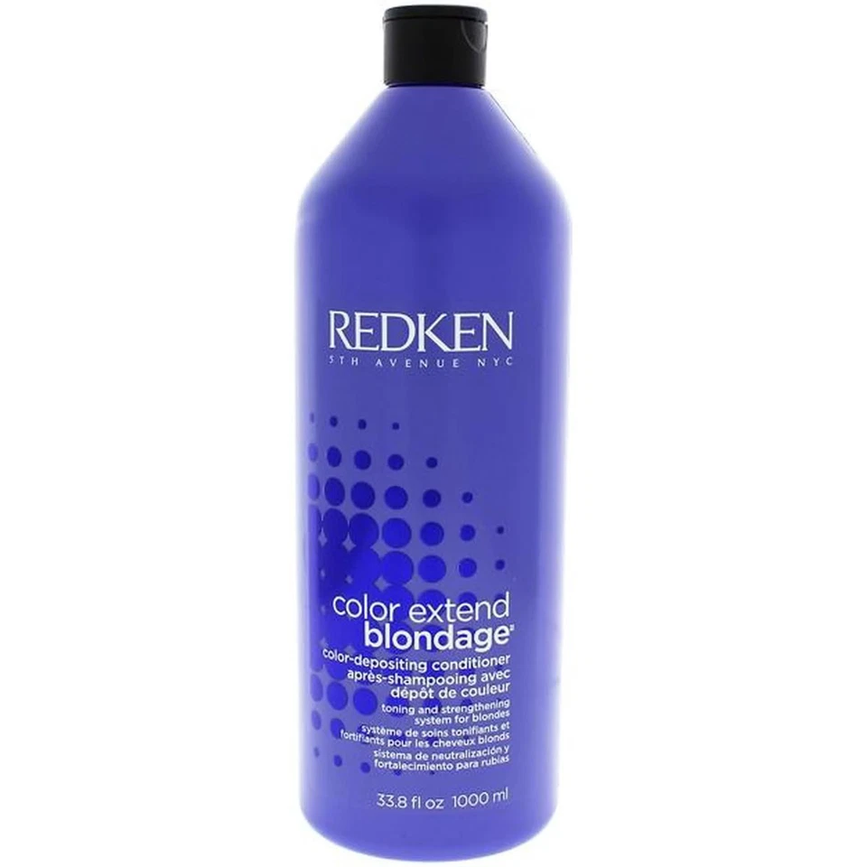 Redken Color Extend Blondage Color Depositing Conditioner 33.8 oz Sealed New - Image 2 of 2