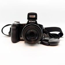 Sony Cybershot DSC-H50 9.1MP Digital Camera 15x Carl Zeiss Lens FOR PARTS REPAIR