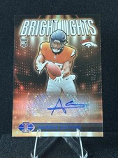 2024 Illusions - Audric Estime - Bright Lights Signatures RC Blue Auto /75