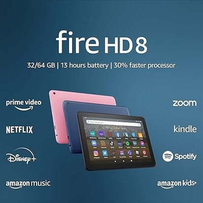 Amazon Fire HD 8 (12th Gen, 2024) 32 GB R2SP8T-32GB