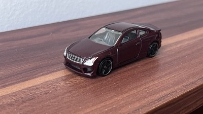 RARE Hot Wheels 2014 '10 Infiniti G37 Multipack Exclusive Wine Red