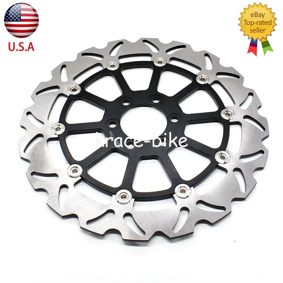 Rotor de disco de freno flotador delantero acero inoxidable para KTM 125 200 390 duke 2013-2016 Foto 3 de 4