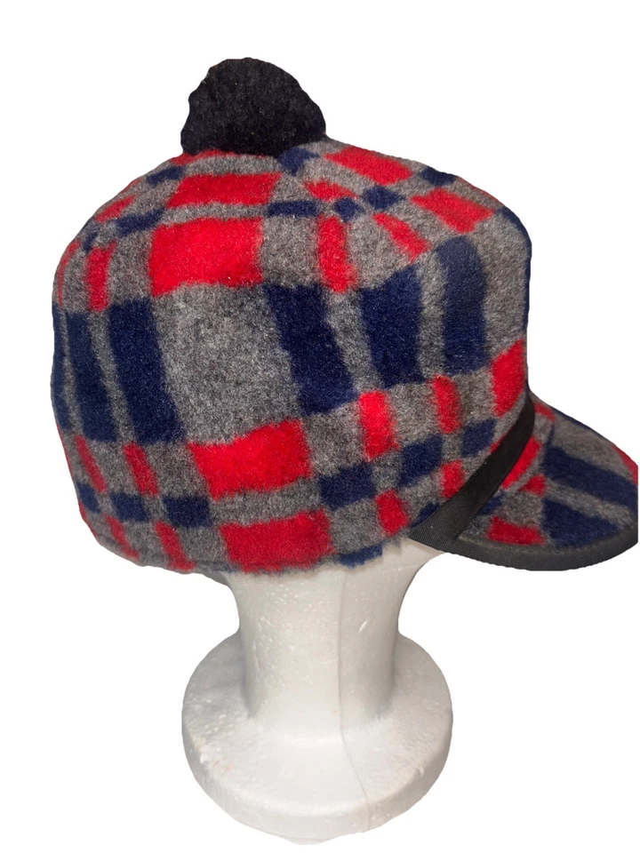 VTG 70-80s Winter  Hunting~Chores Hat Size 7 1/2 Made In USA - Image 4 of 4