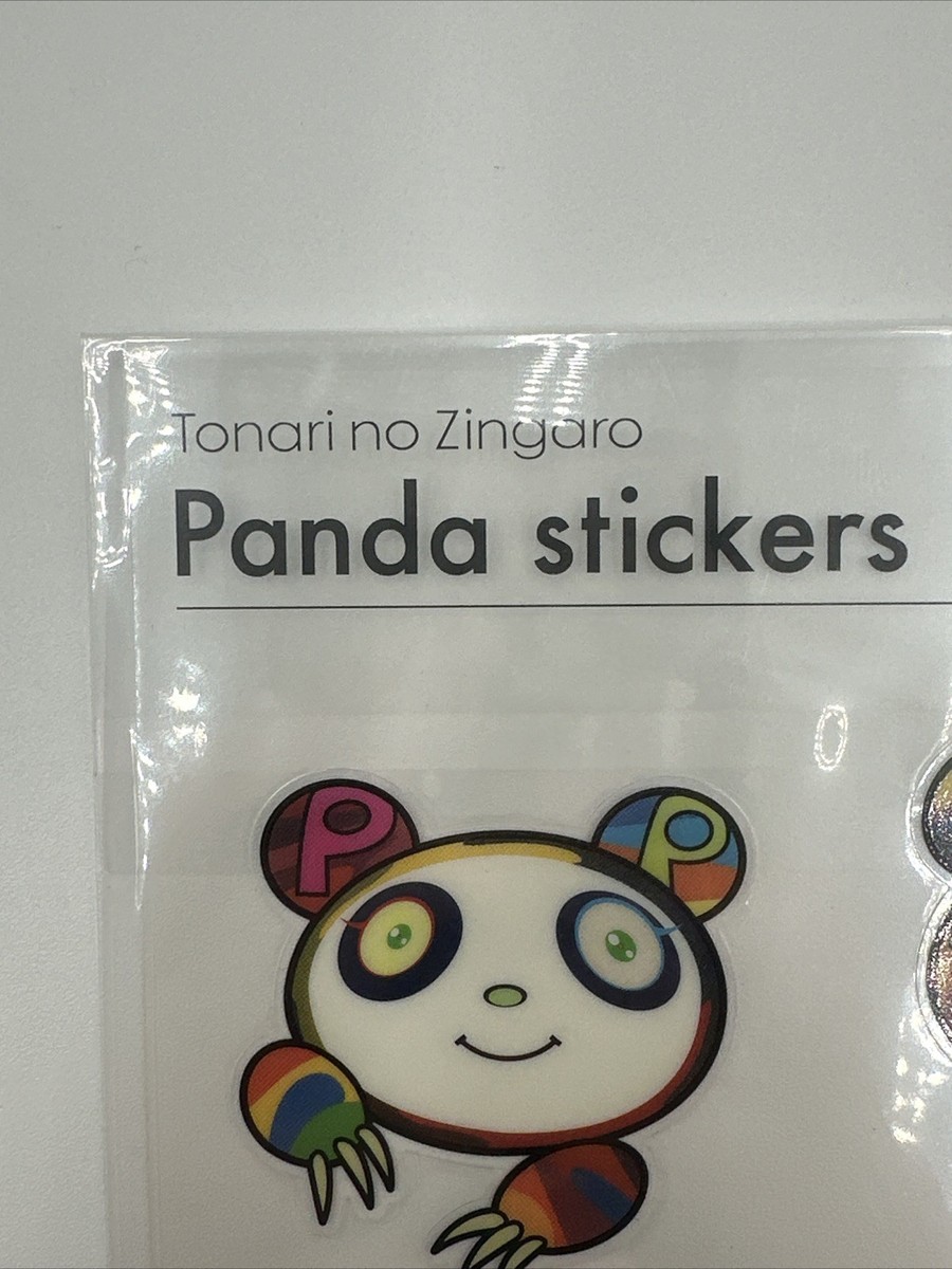 Takashi Murakami Tonari No Zingaro Panda Stickers Brand New | eBay