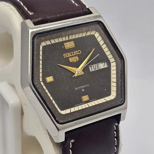 Seiko 5 Automatic 6309-513B Day/Date Vintage Men’s Watch
