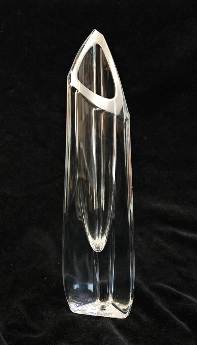 France Crystal Vase In Crystal Contemporary Glass for sale | eBay