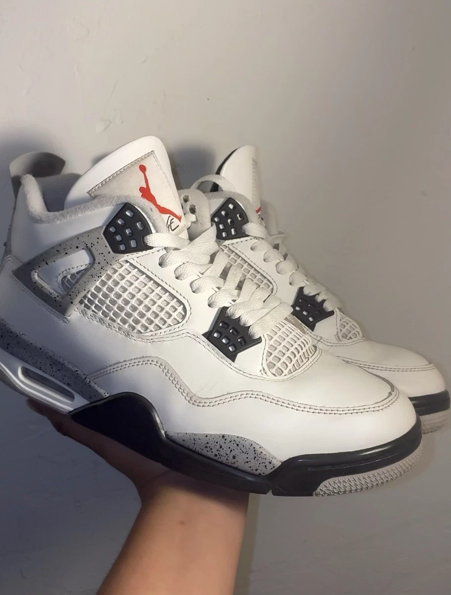 Air Jordan 4 セメント Jordan 4 Retro OG 2025 White Cement for Sale | Authenticity