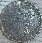 1885 Morgan Silver Dollar Uncertified Circulated Condition