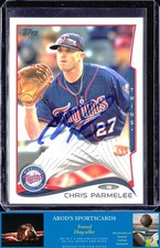 2014 Topps *Chris Parmelee **Card #518** AUTO