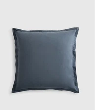NWT QUINCE EUROPEAN LINEN EURO PILLOW SHAM 26 X 26  OCEAN SOLD OUT ONLINE!