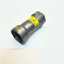 Viega MegaPressG 25001 1/2" Coupling with Stop Carbon Steel Gas Press