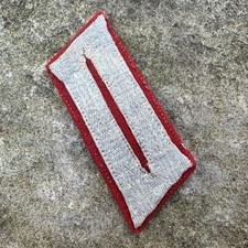 ORIGINAL WWII WW2 German Army Artillery Waffenrock Single Collar Tab Tunic Patch