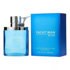 Yacht Man Blue by Myrurgia Eau De Toilette Spray 3.4 oz For Men New In Box