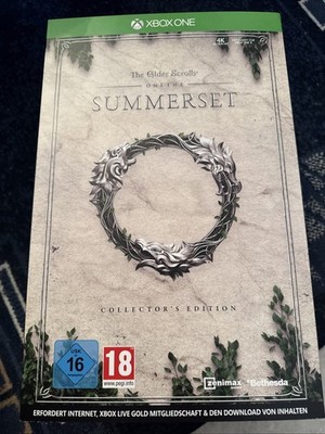 The Elder Scrolls Online Summerset Collectors Edition XBOX ONE Gebraucht