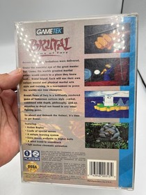 Sega CD Brutal: Paws of Fury (1994) with Case