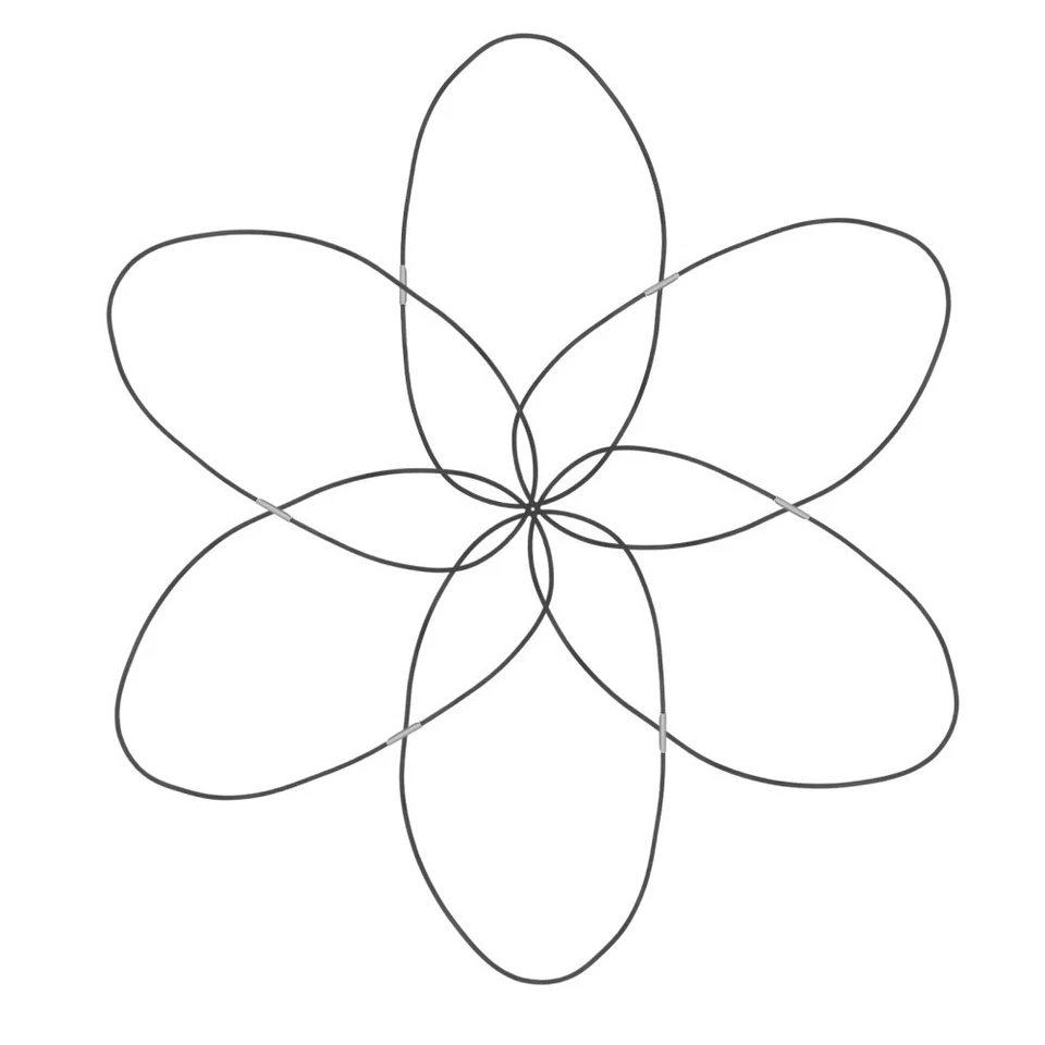 6 Pcs office supplies notebook Spare Ropes elastic bands Rubber Bands - Image 3 of 4