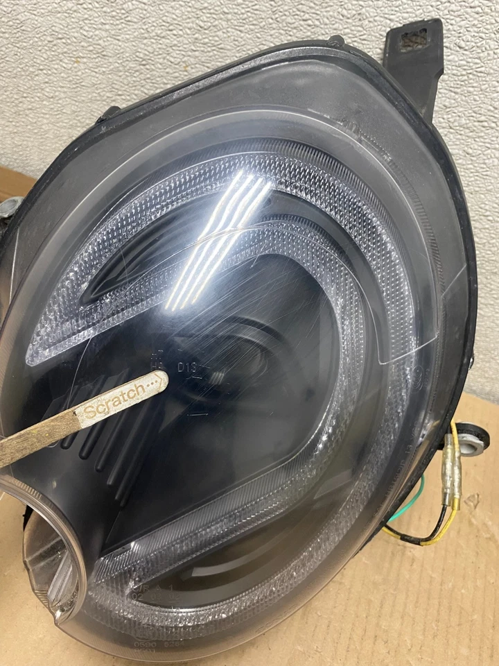 Juego de faros LED negros de xenón izquierdo+derecho Mini Cooper 2007 a 2013 u2601 DG Foto 4 de 4