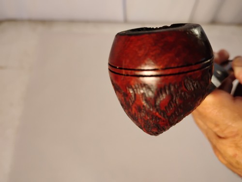 Dr Grabow Vtg Silver Duke Imported Briar Ajustomatic Pipe Billiard - Picture 10 of 15