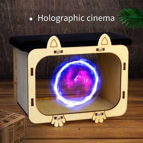 Holographic Experiments Made Easy with This Portable DIY Wooden Device - Picture 4 of 17