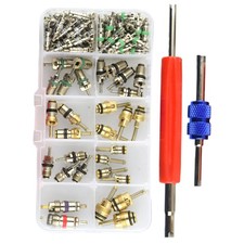 102pcs Car R12  R134a A/C Air Conditioner Schrader Valve Core Remover Tool Kit