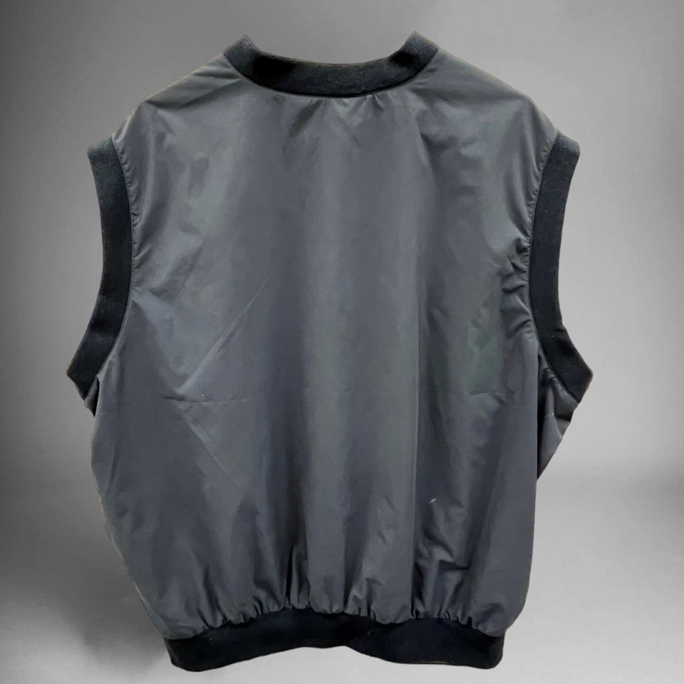 Vintage Sahara Vest Performance Pockets Windbreaker Grandpa Preppy Academia XL - Image 3 of 4