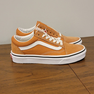 NEW Vans Old Skool Sneakers Meerkat Suede Leather Canvas Big Kids Size 3.5 Shoes
