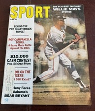 SPORT June 1967 WILLIE MAYS BEAR BRYANT JOHN MACKEY ROY CAMPANELLA BABE PARILLI
