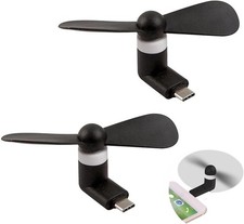 Type C Phone Fan Mini USB C Cooling Hand Fans Portable Summer Cooler ipad Type C