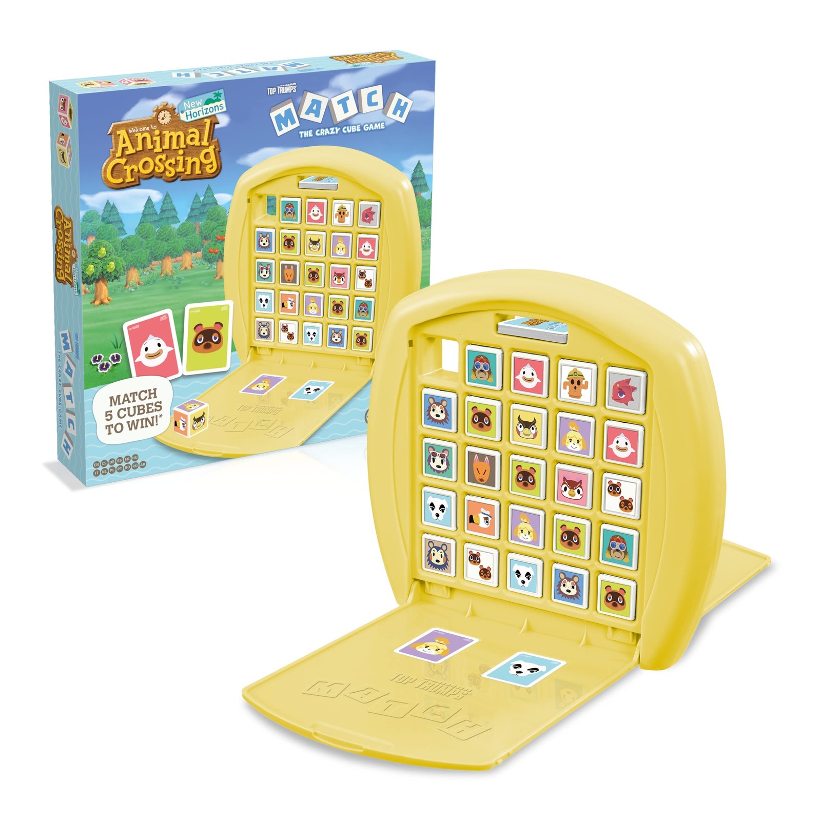 Top Trumps Match Animal Crossing Match Board Game, Play with 15 of your favourit